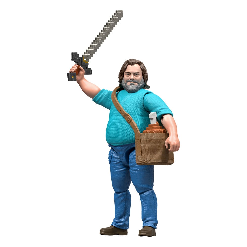 A Minecraft Movie Action Figure Steve 10 cm